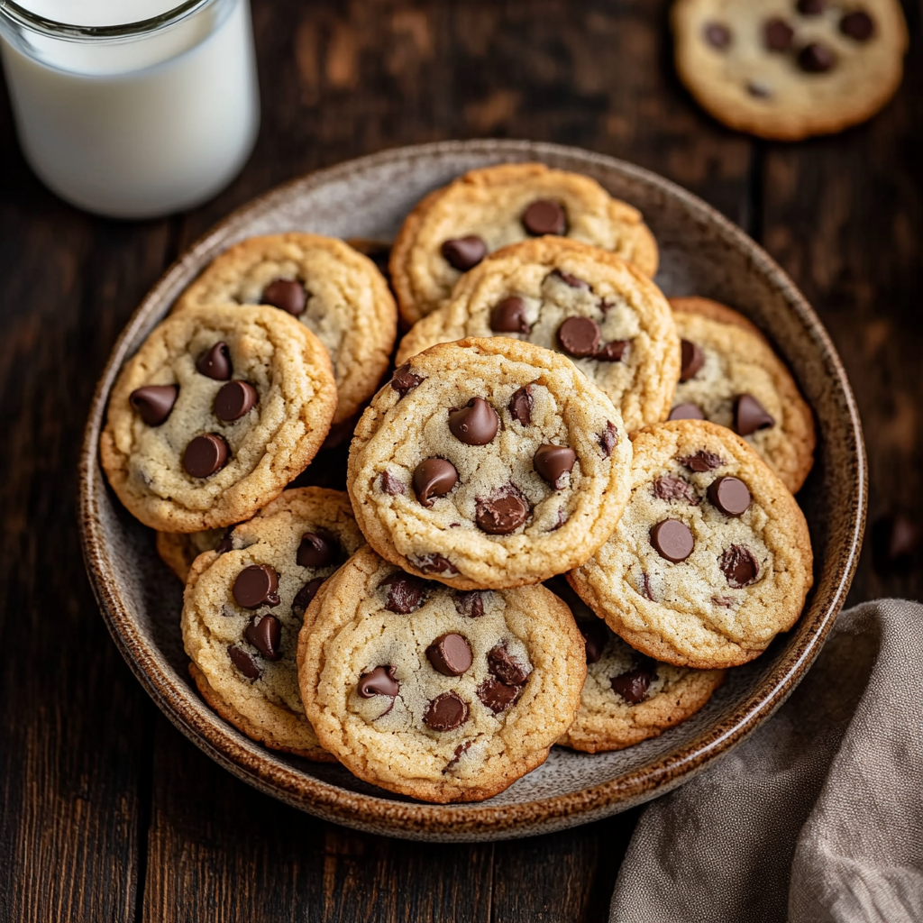 Coconut Oil Chocolate Chip Cookies