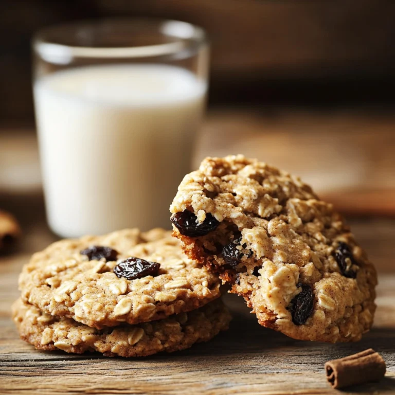 old-fashioned oatmeal raisin cookies