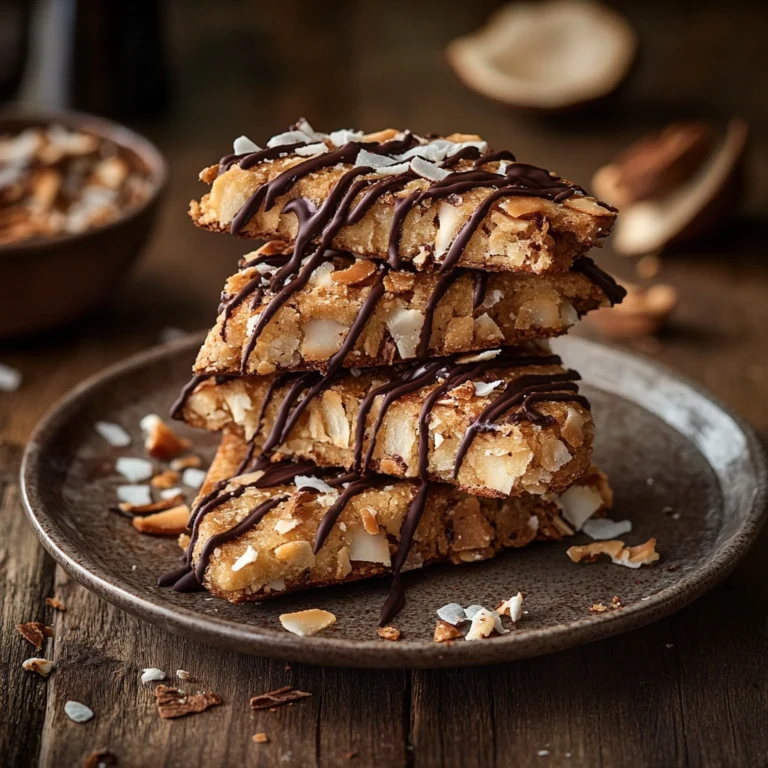 Crispy Coconut Biscotti