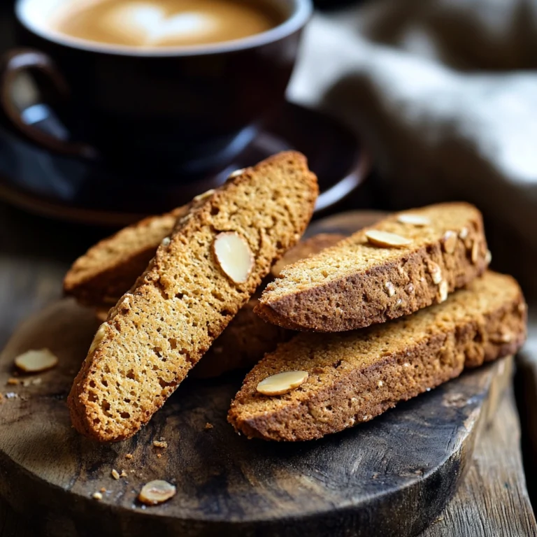 Crispy Almond Biscotti