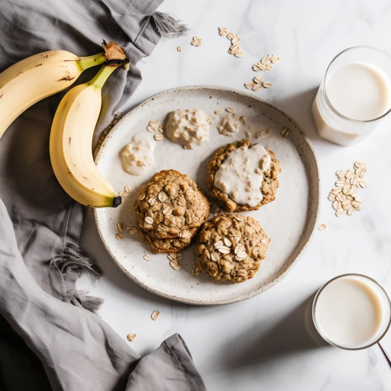 Oatmeal Banana Chia Cookies