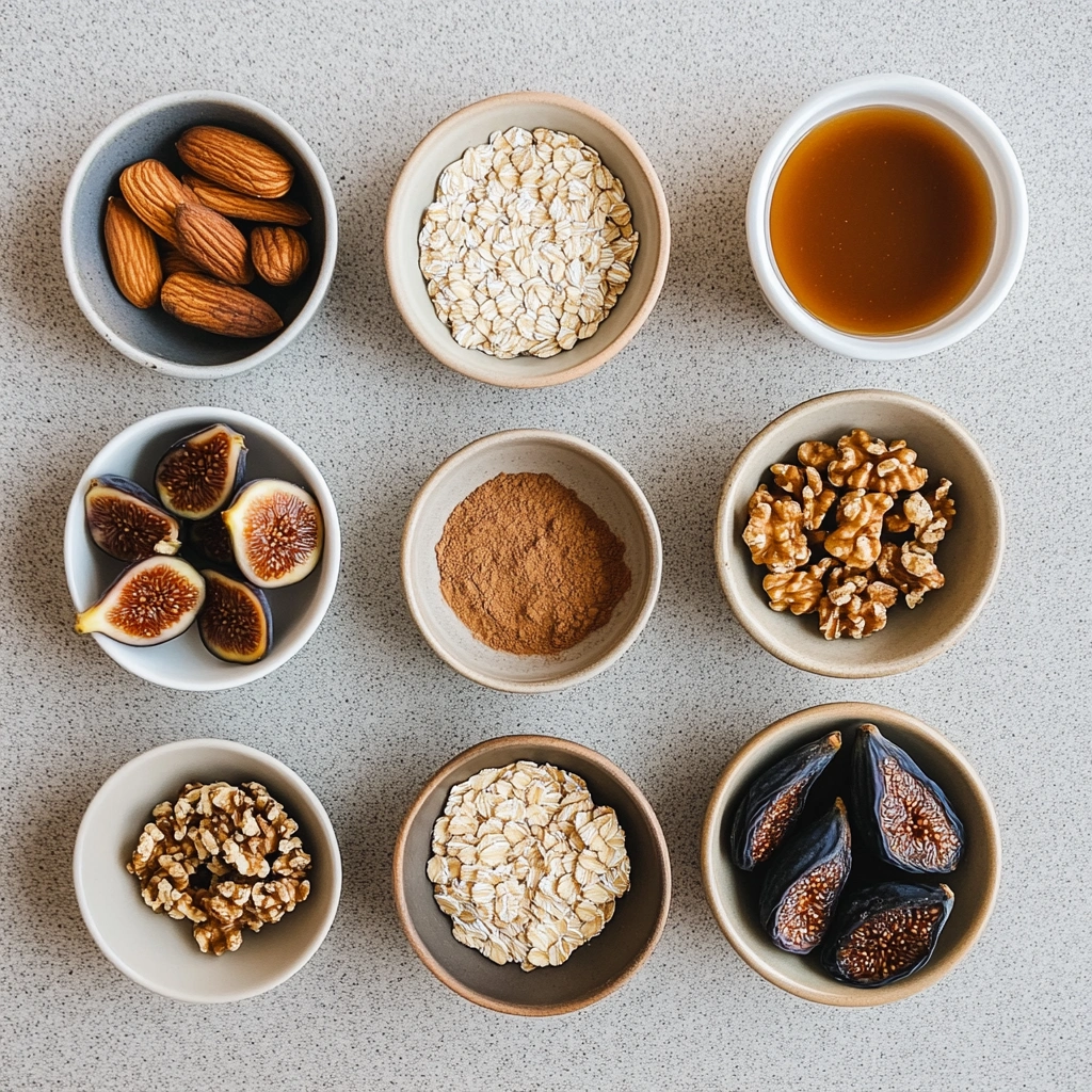 Fig & Walnut No-Bake Cookies