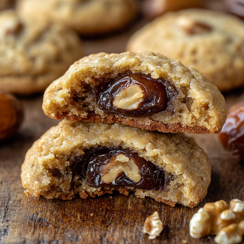 Stuffed Date Cookies
