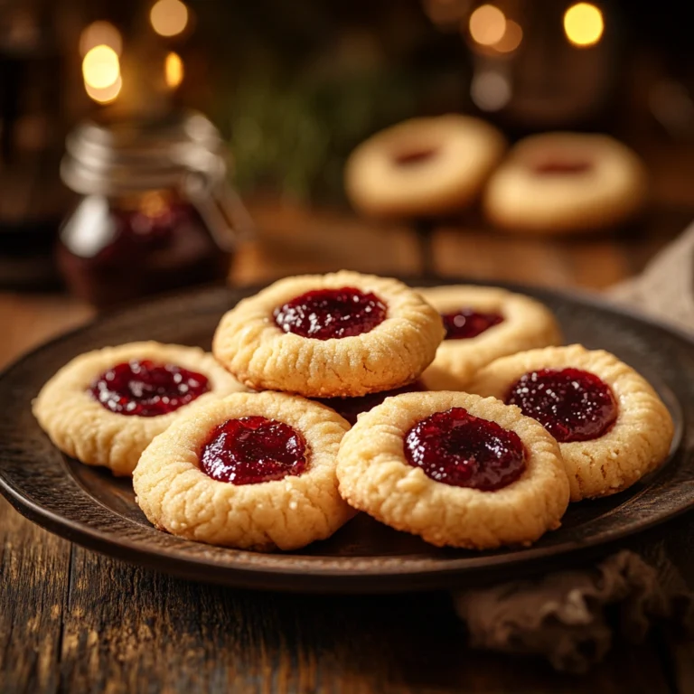 Jam-filled cookies