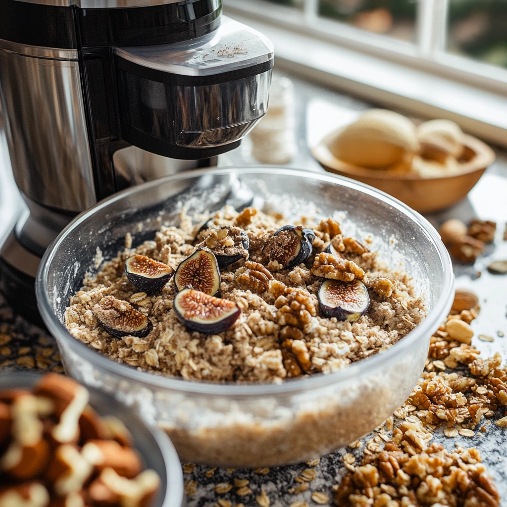 Fig & Walnut No-Bake Cookies