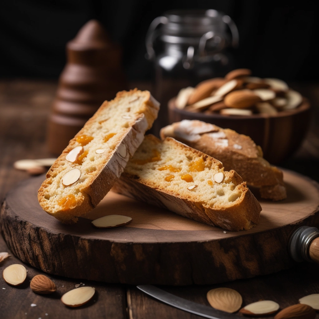Toasted Almond Biscotti