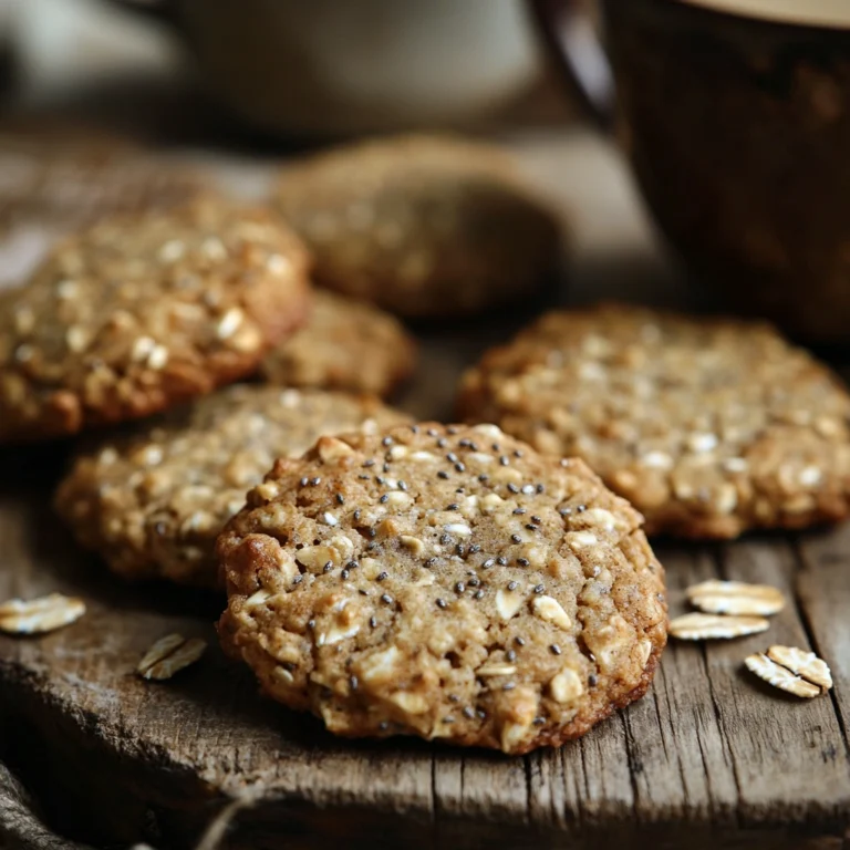 Oatmeal Banana Chia Cookies