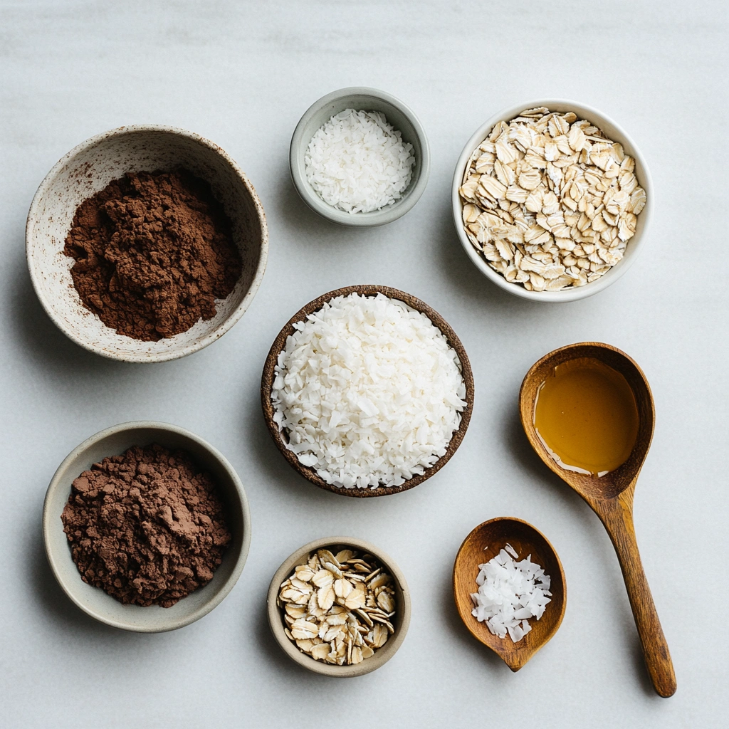Cocoa Coconut No-Bake Cookies