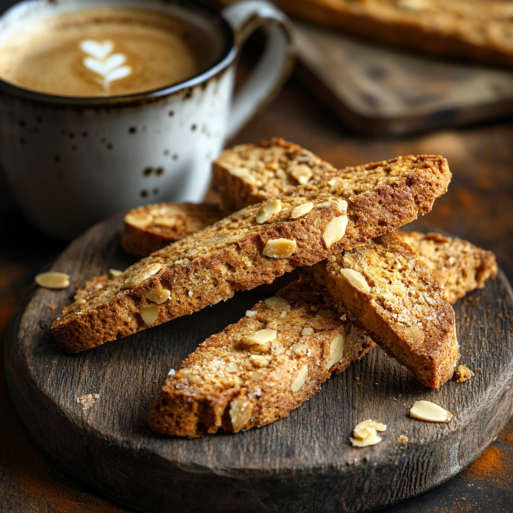Crispy Almond Biscotti