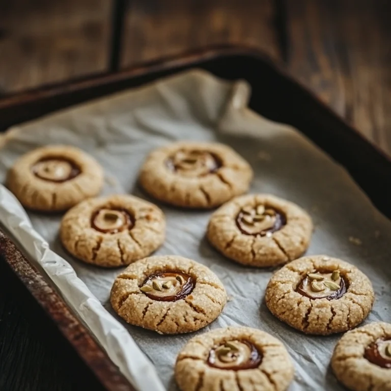 Date & Tahini Soft Cookies
