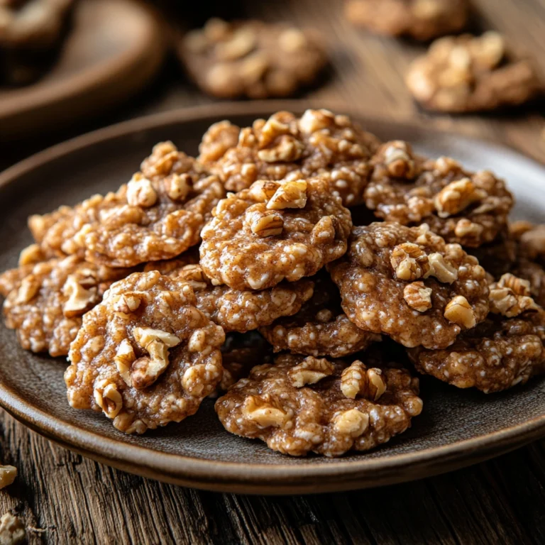 Fig & Walnut No-Bake Cookies