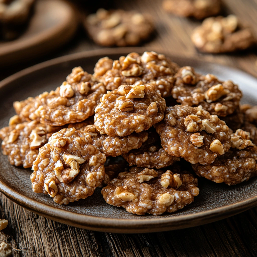 Fig & Walnut No-Bake Cookies